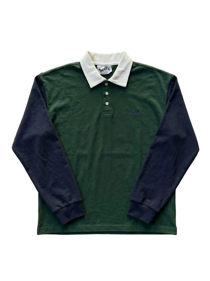 Forest rugby polo long sleeve