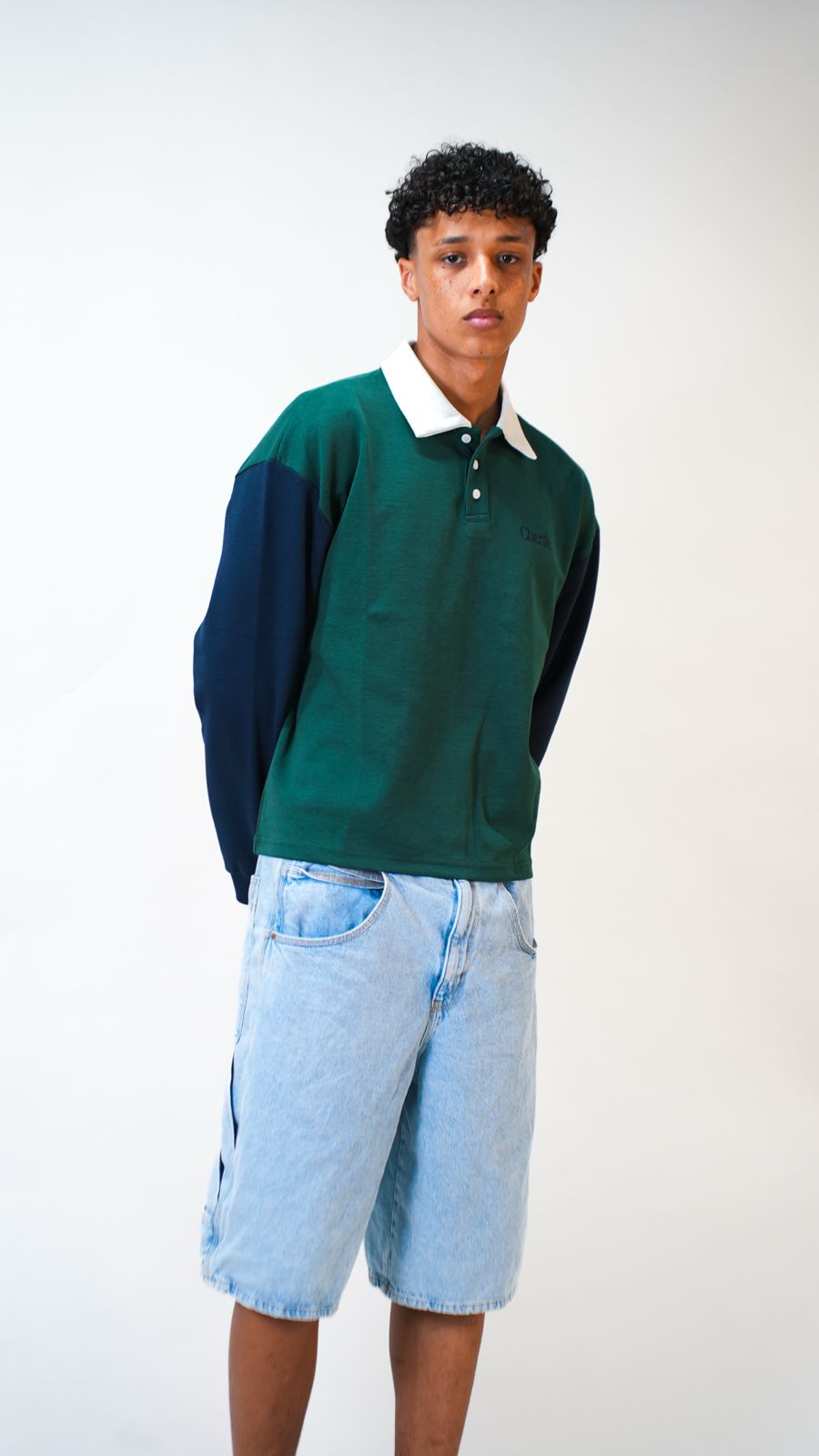 Forest rugby polo long sleeve