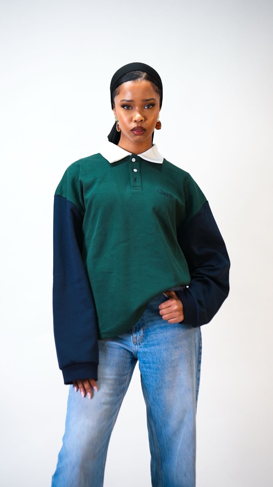 Forest rugby polo long sleeve